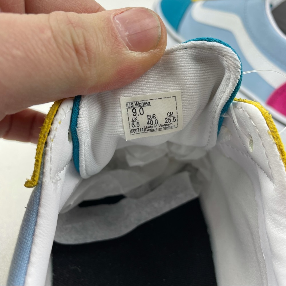 VANS WOMENS WARD COLOR BLOCK ODD FUTURE OFWGKTA SNEAKER SIZE 9 - Picture 7 of 8